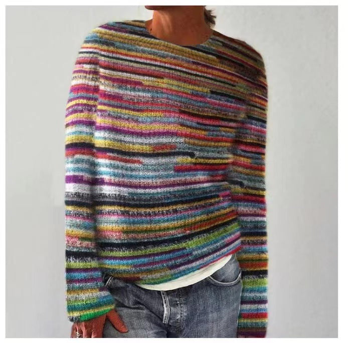 Carola™ | Casual Patterned Knit Sweater