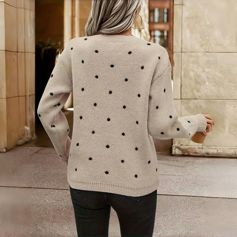 Romy™ | Cozy Dot Sweater