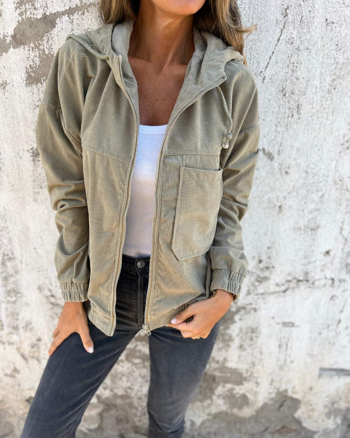 Cynthia™ | Hooded Zip Jacket