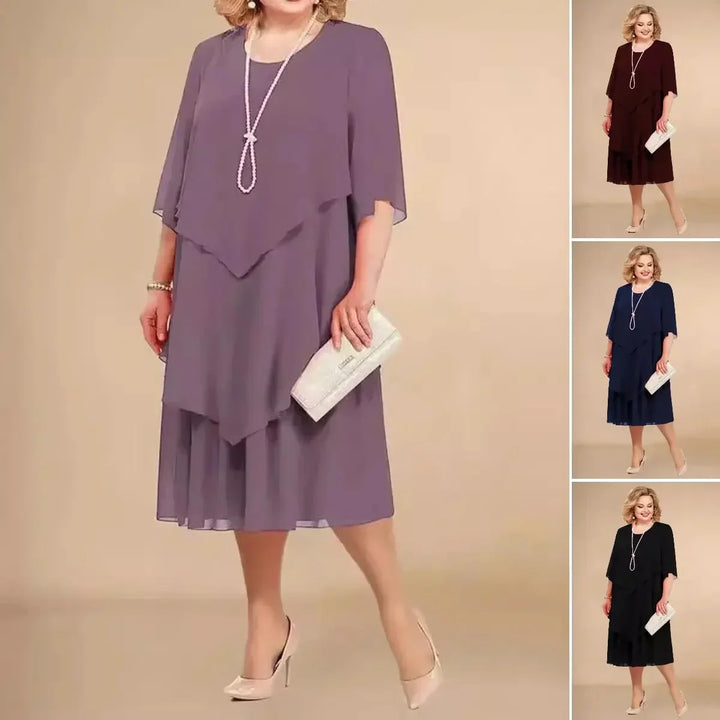Ellen™ | Elegant Chiffon Dress