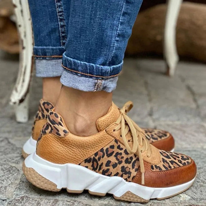 Savanna™ | Ultra-Comfort Leopard Sneakers