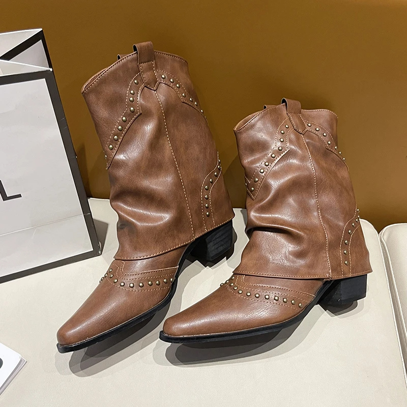 Sierra™ | Studded Western Boots