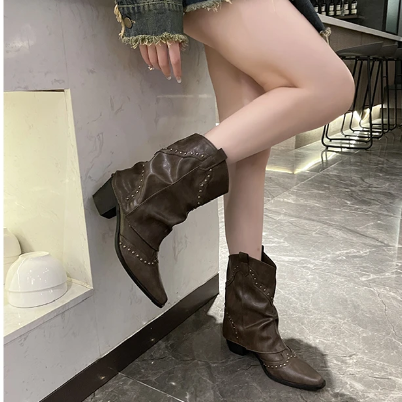 Sierra™ | Studded Western Boots