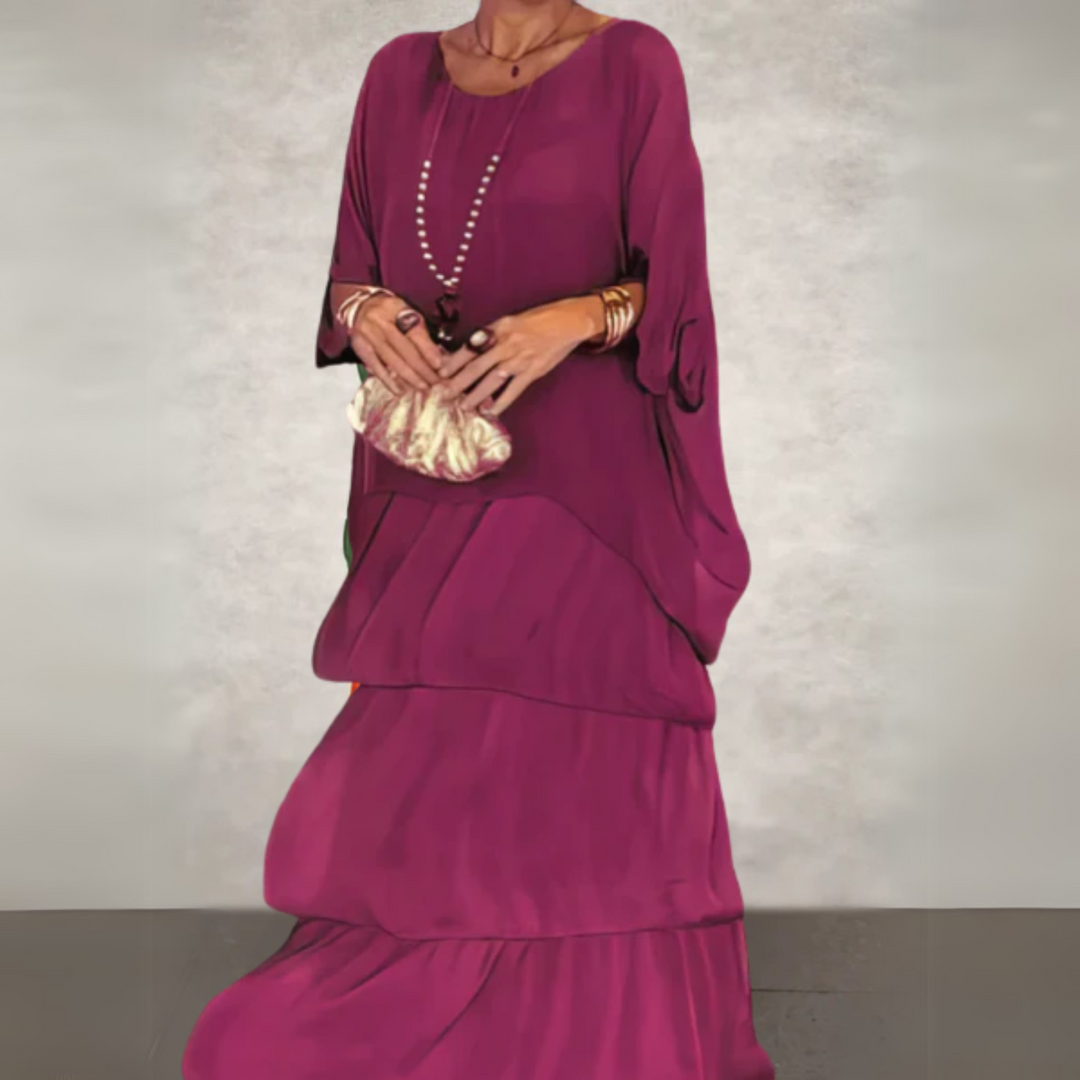 Kali™ | Elegant Long Flowing Dress