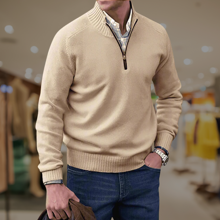 Beckett Zip™ | The Elegant Quarter-Zip Pullover