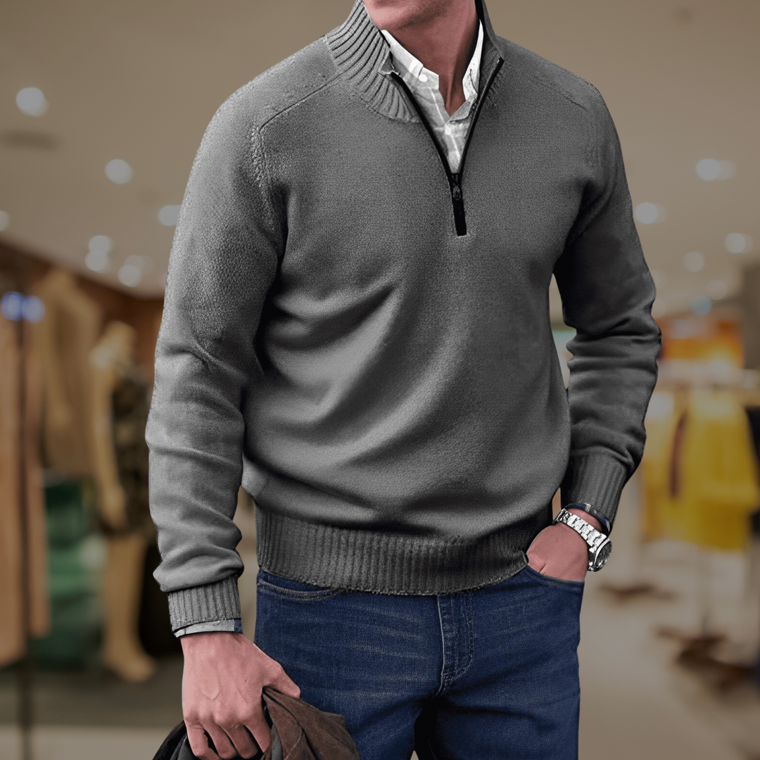 Beckett Zip™ | The Elegant Quarter-Zip Pullover