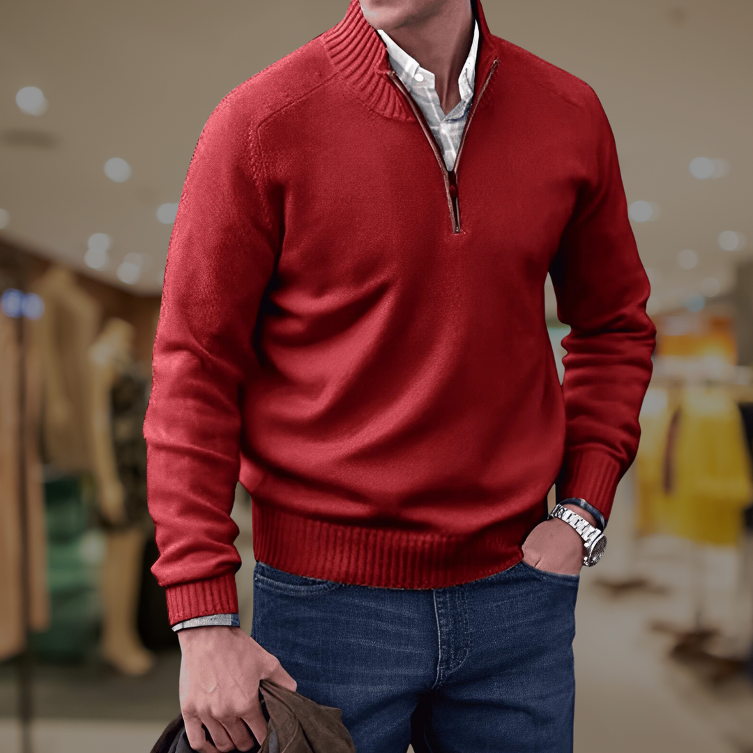 Beckett Zip™ | The Elegant Quarter-Zip Pullover