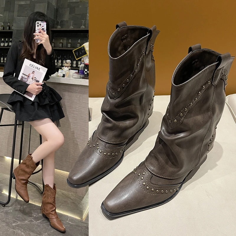 Sierra™ | Studded Western Boots