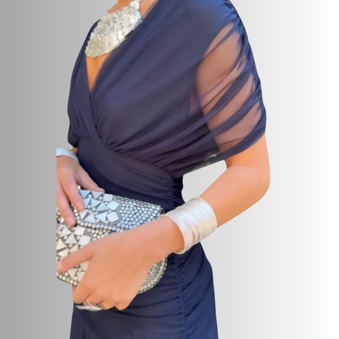 Maxine™ | Timeless Off-Shoulder Maxi Dress
