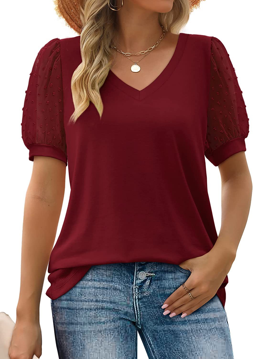 Sophora™ | Elegant V-Neck Top