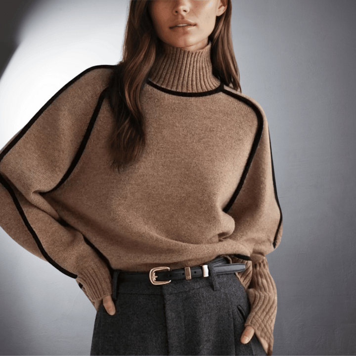 Celestia™ | Bio Turtleneck Sweater with Premium Comfort