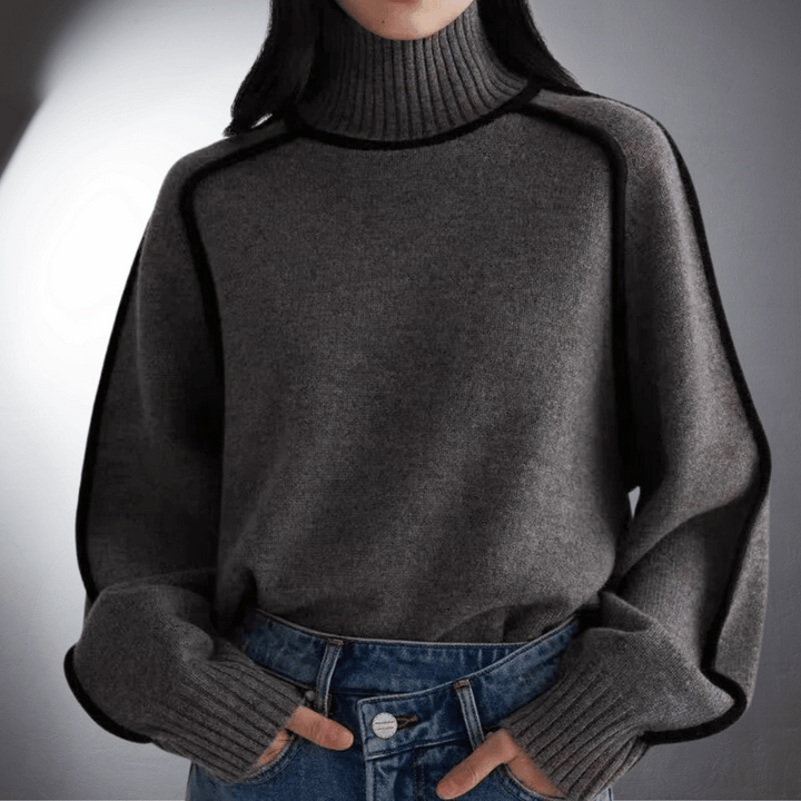 Celestia™ | Bio Turtleneck Sweater with Premium Comfort