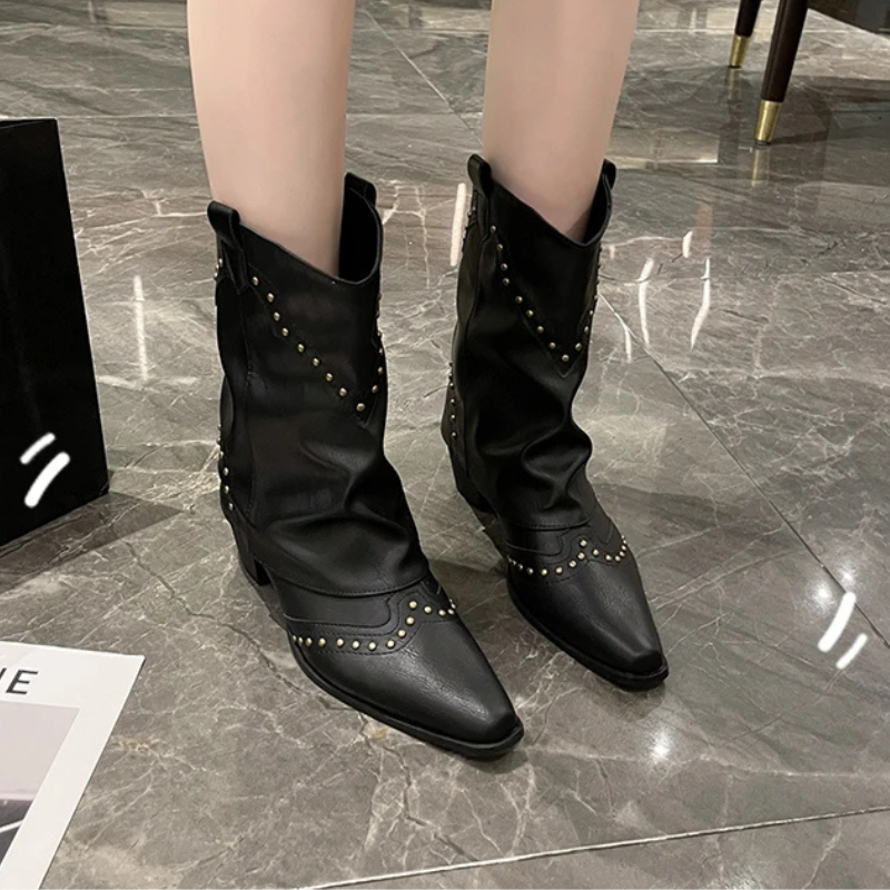 Sierra™ | Studded Western Boots