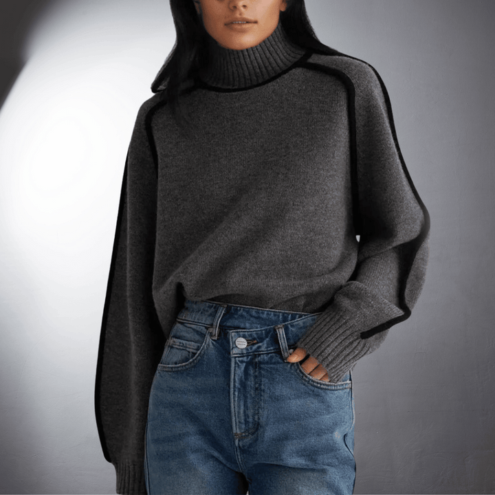 Celestia™ | Bio Turtleneck Sweater with Premium Comfort