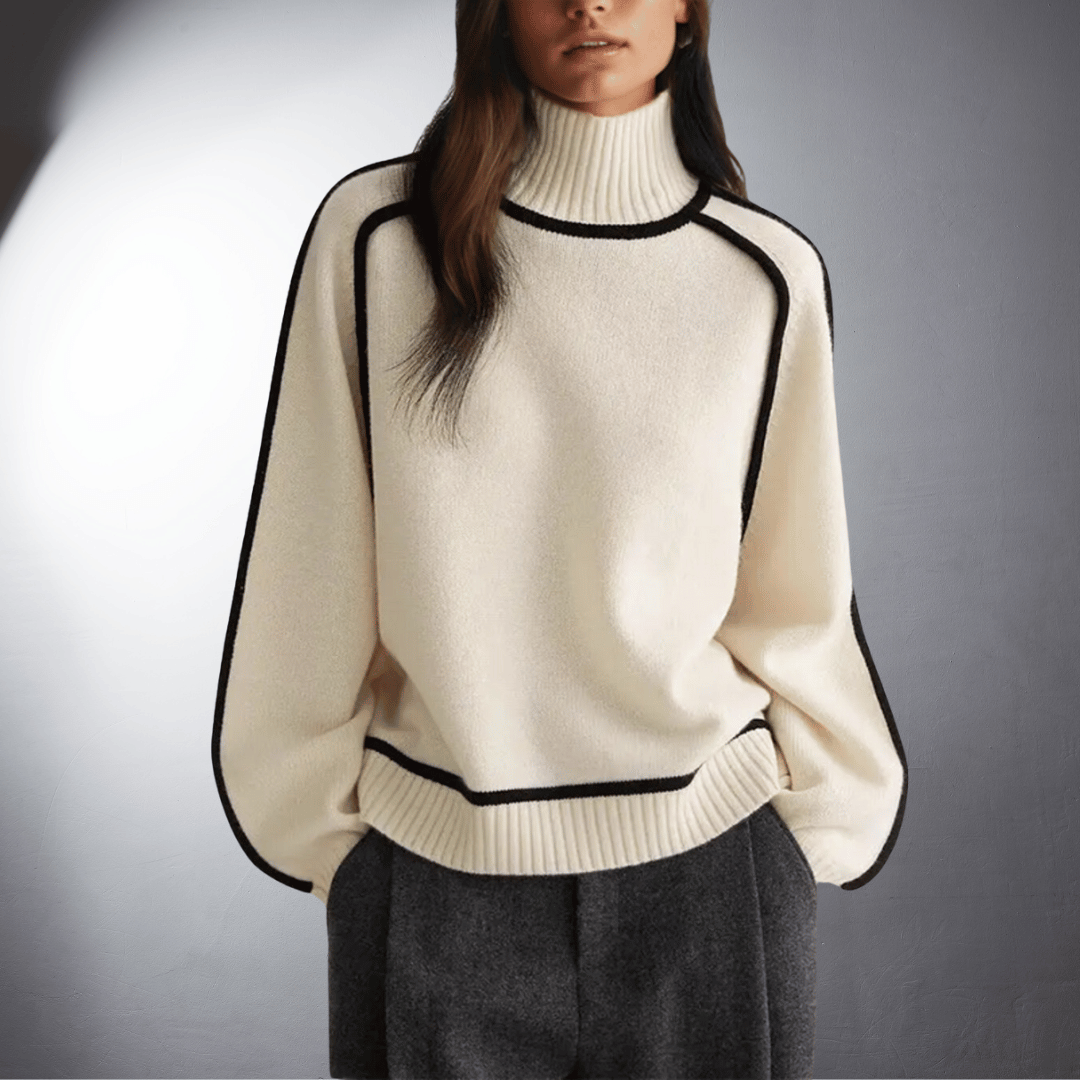 Celestia™ | Bio Turtleneck Sweater with Premium Comfort