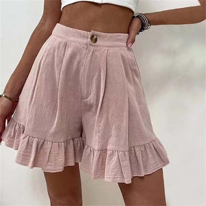 Kissha™ | Breezy Ruffle Hem Shorts