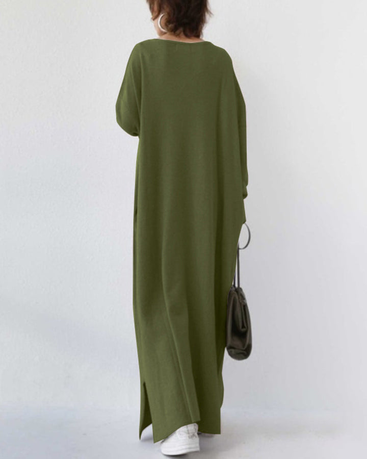 Harriet™ | Elegant Winter Maxi Dress for Women with Long Sleeves