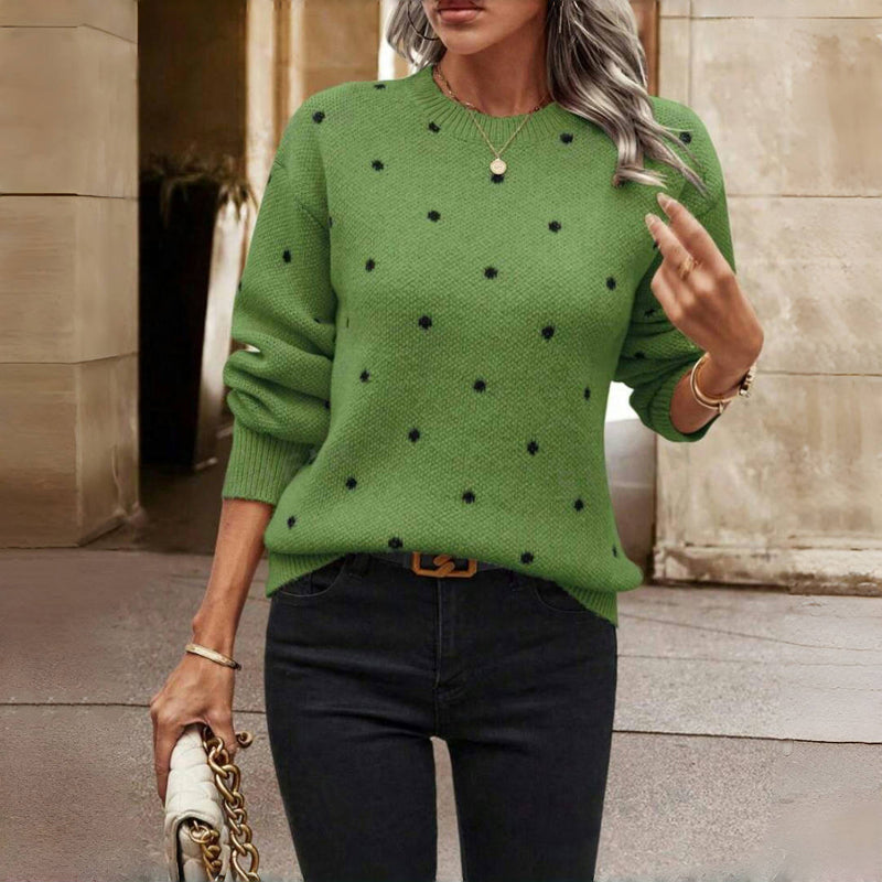 Romy™ | Cozy Dot Sweater