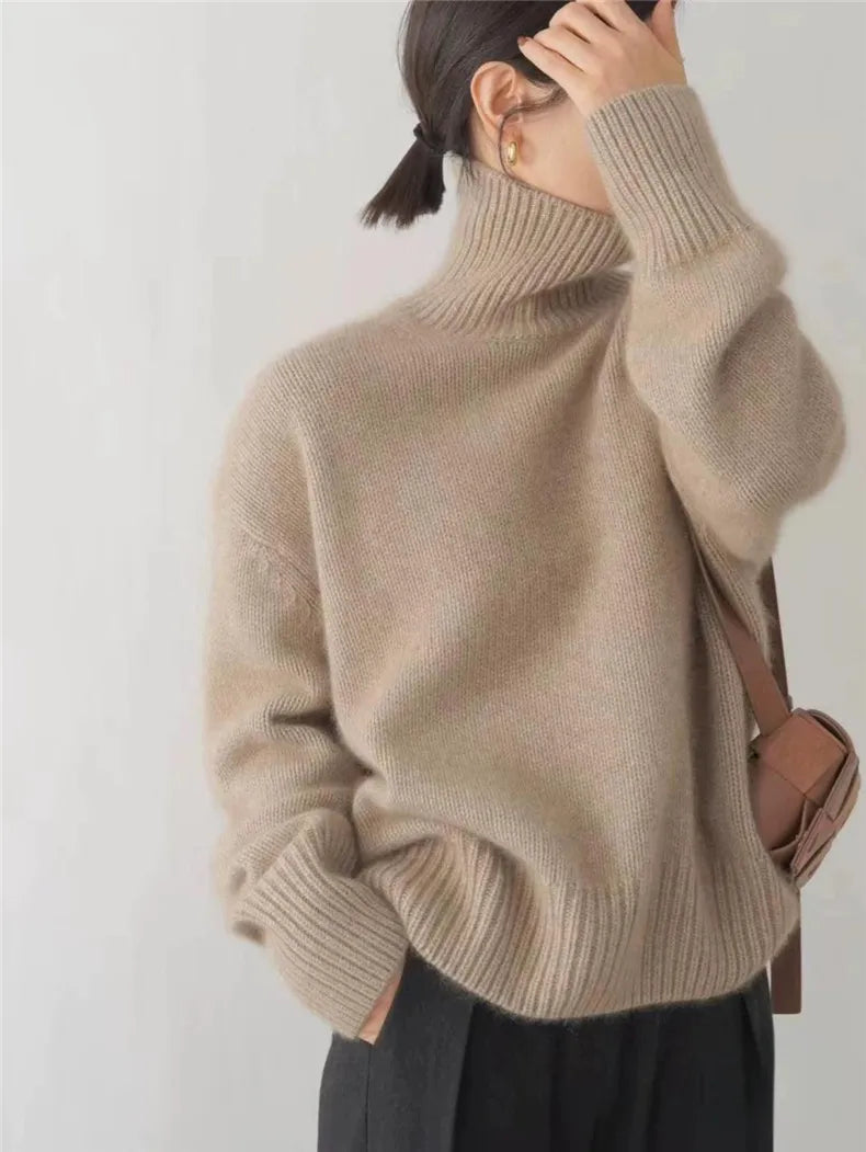 Monika™ | High Collar Sweater