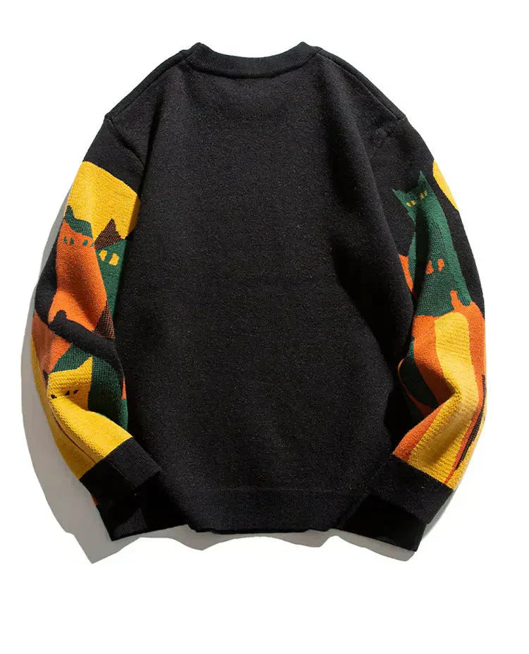 Felix™ | Moonlit Cat Sweater