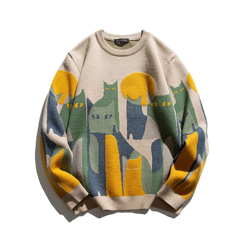 Felix™ | Moonlit Cat Sweater