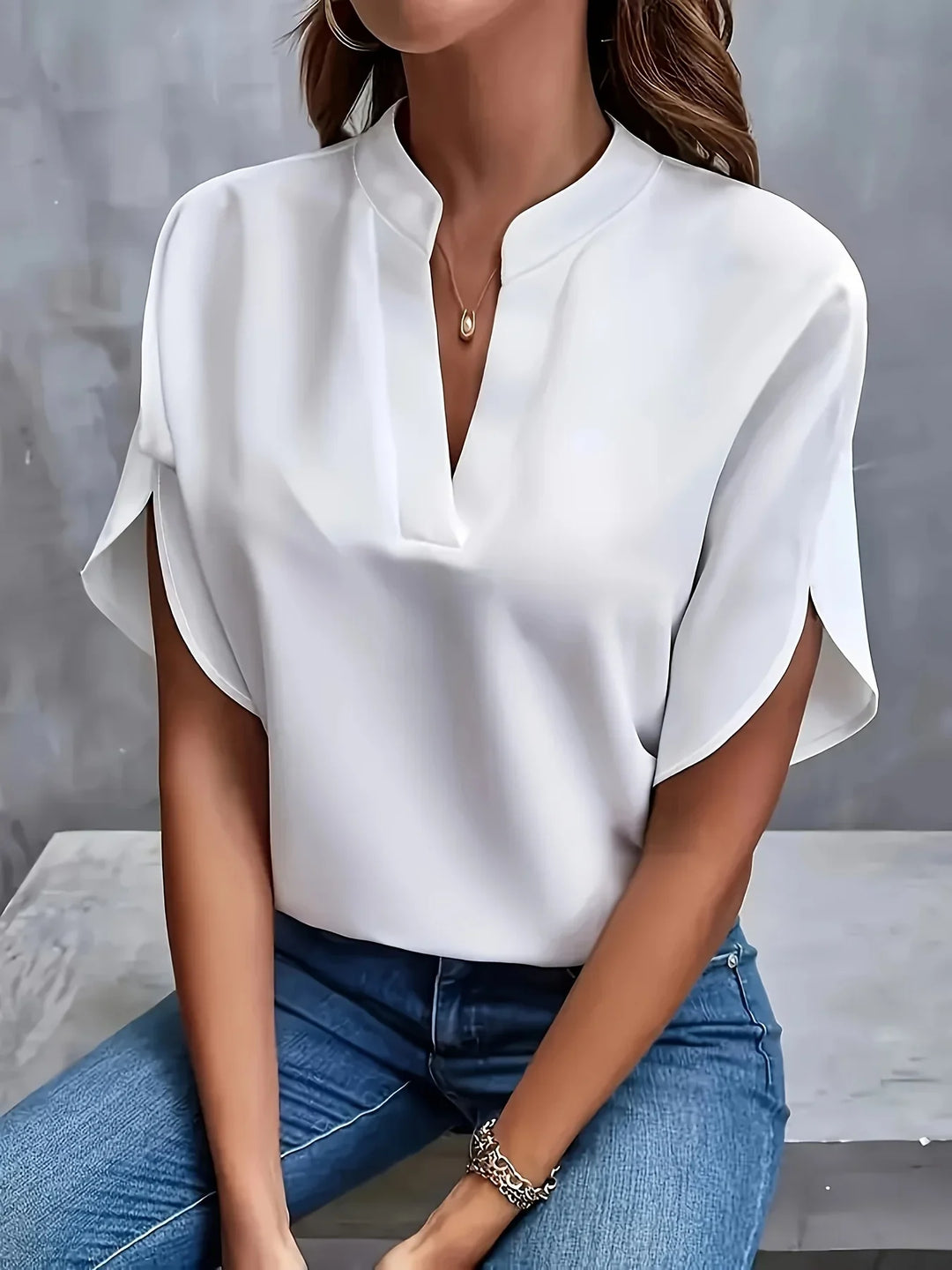 Thalia™ | Sophisticated Blouse with Tailored Design