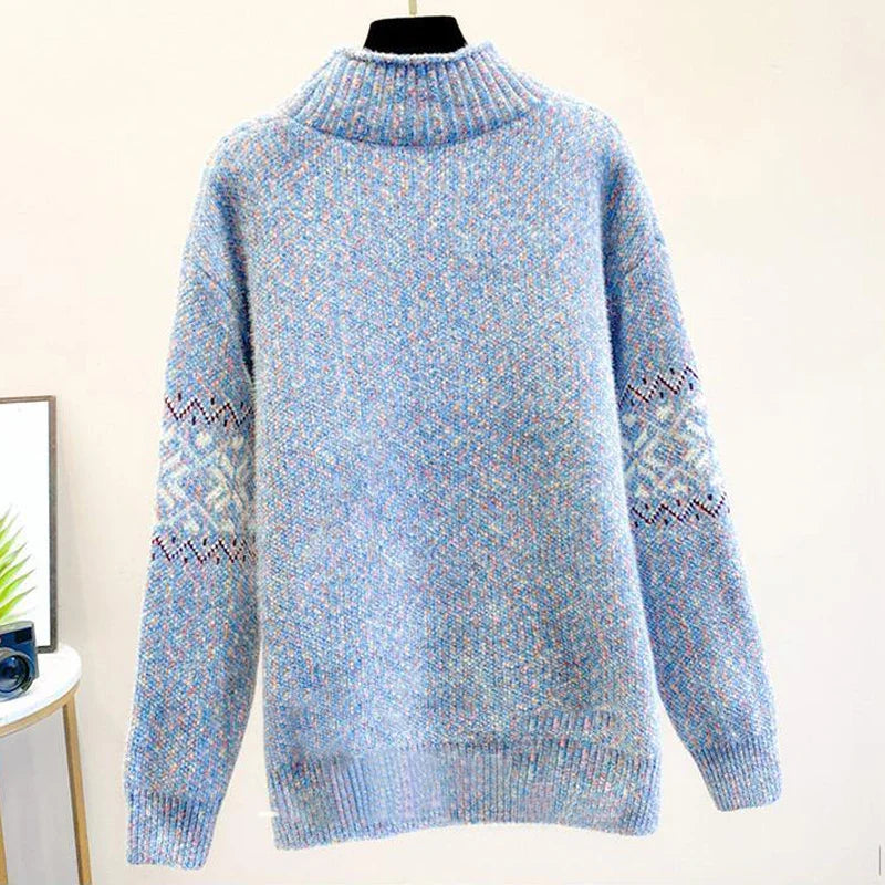 Isabella™ | Snowflake Knit Sweater