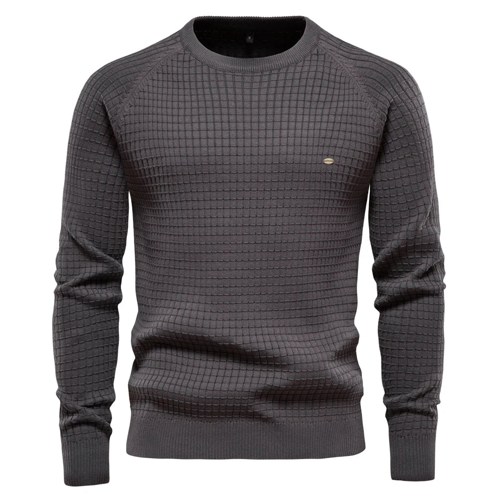 True North™ | Men’s Grid-Pattern Sweater