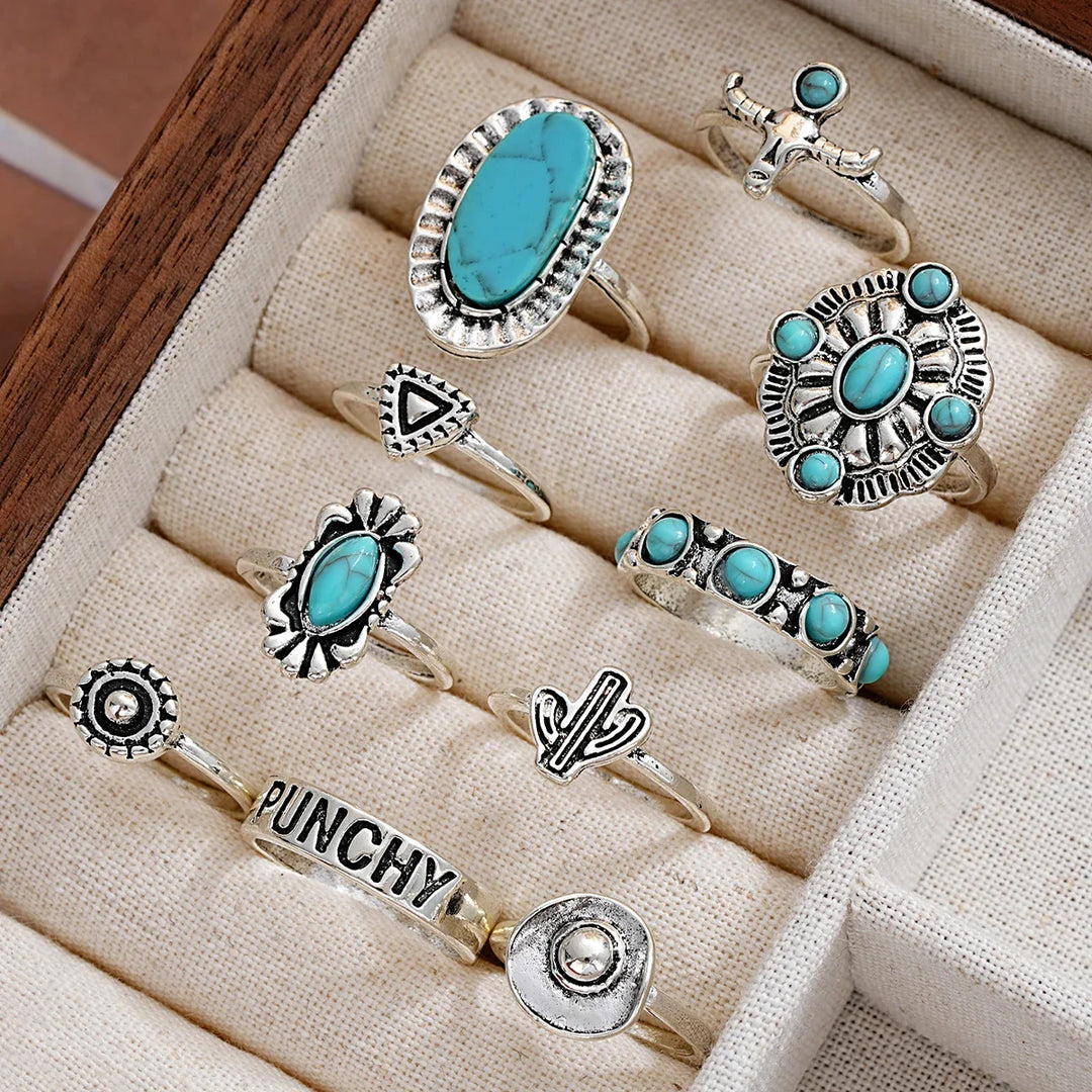 Dakota™ | 10-Piece Western Ring Set