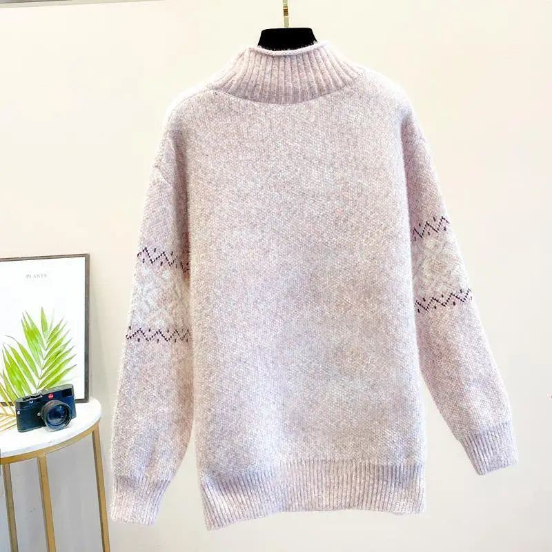 Isabella™ | Snowflake Knit Sweater