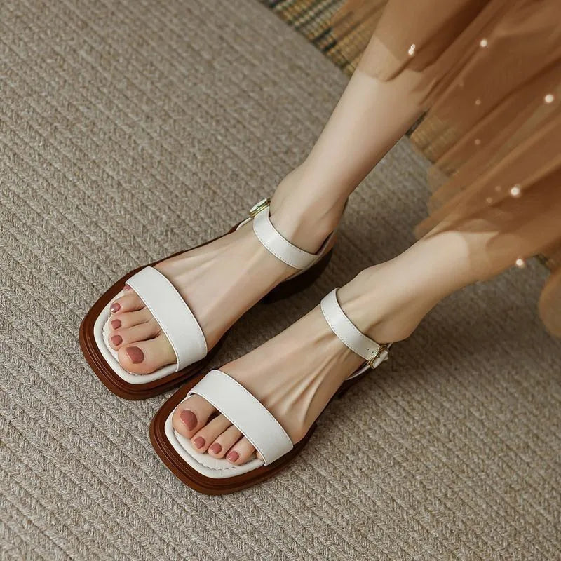 Molly™ | Vegan Leather Sandals