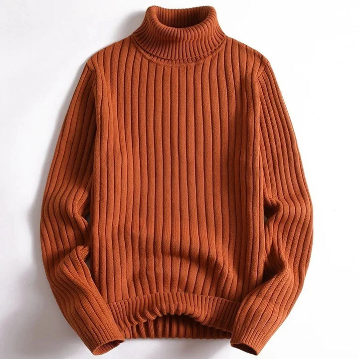 Laurent™ | Ribbed Knit Turtleneck