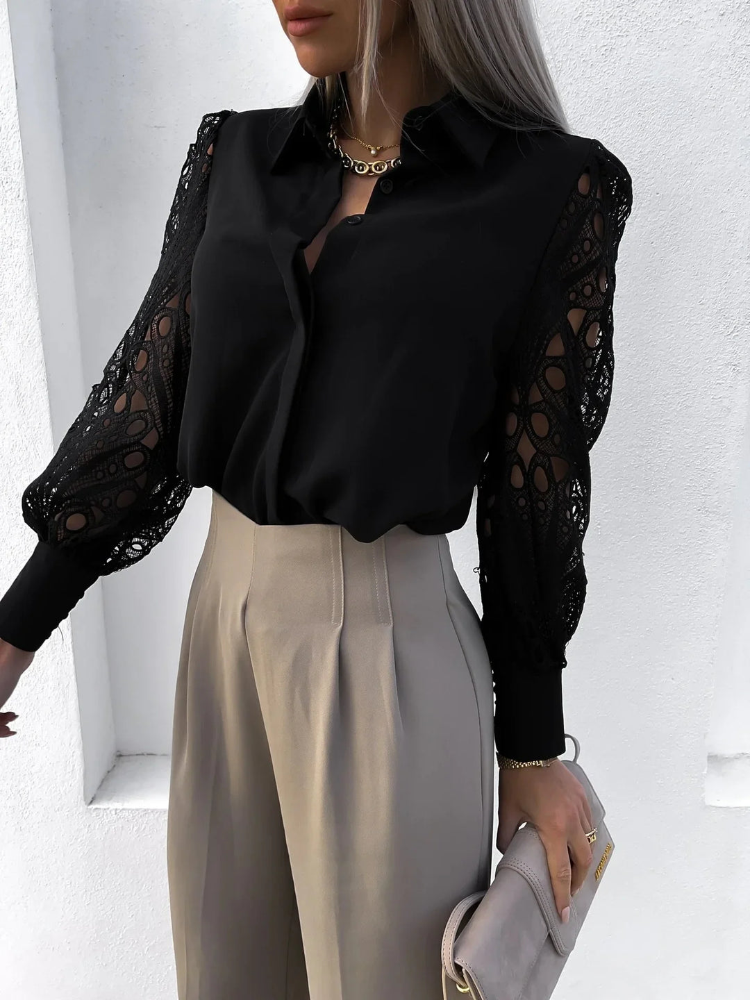 Lily™ | Sophisticated Blouse with Exquisite Sleeves