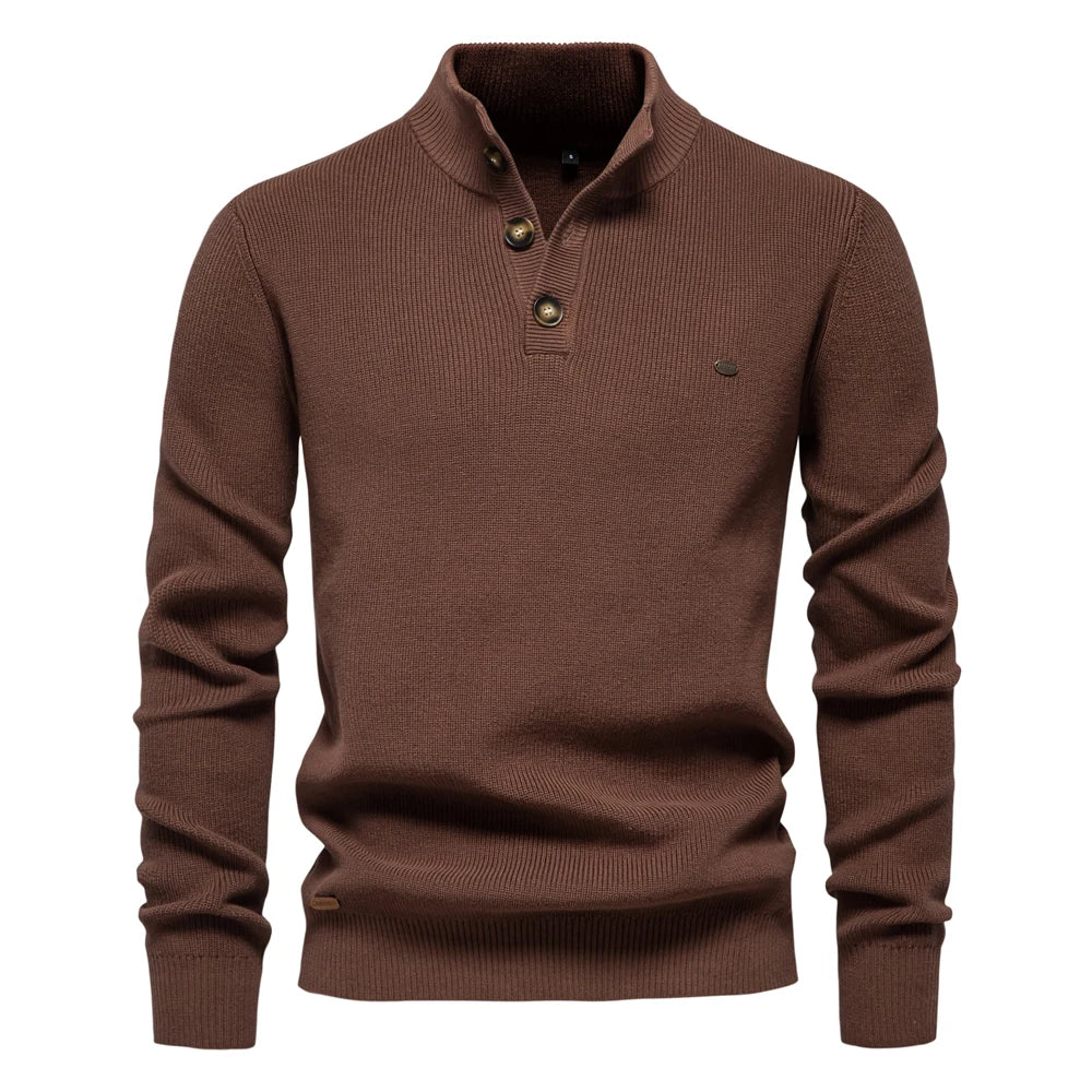 Maplewood™ | Stylish Buttoned Sweater