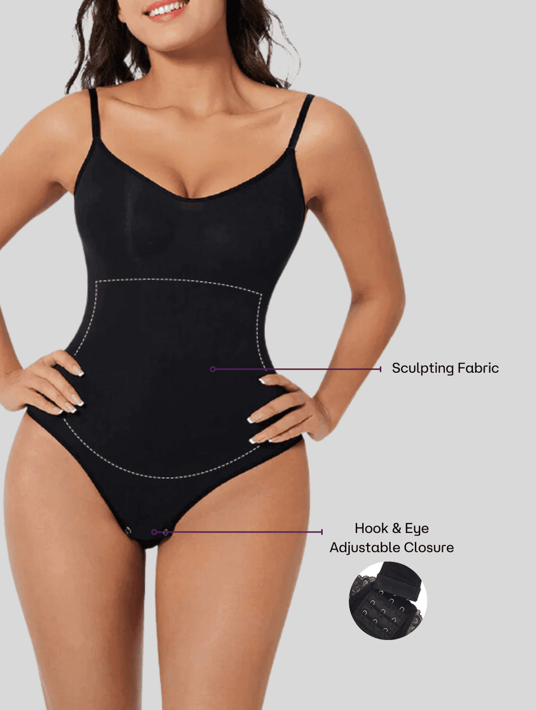 PowerSculpt™ | Snatched Shapewear Bodysuit