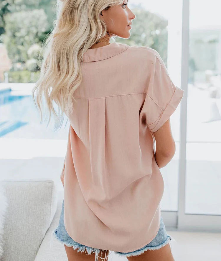 Aletta™ | Relaxed Fit Casual Blouse