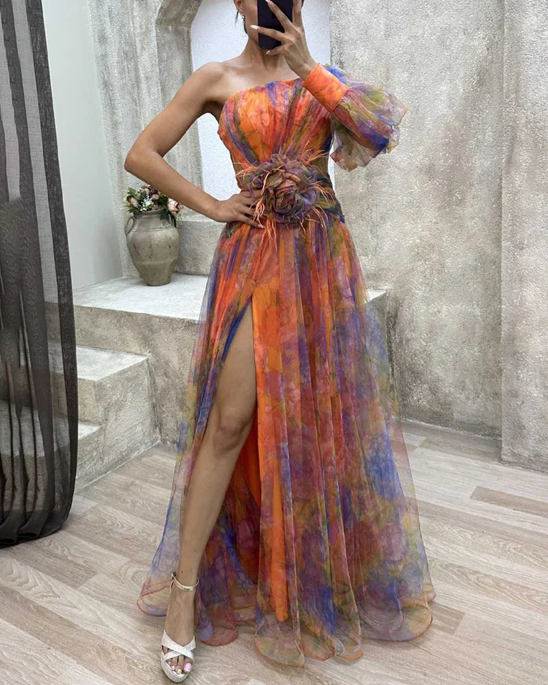 Elise™ | Elegant Split Dress