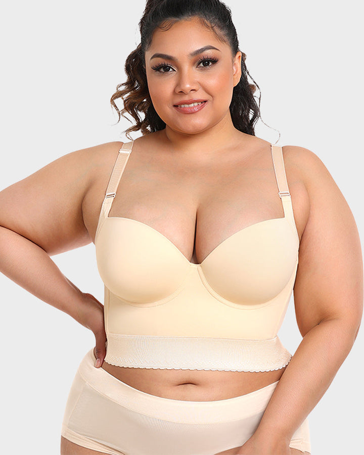 ContourFit™ | Built-In Shapewear Longline Push-Up Bra