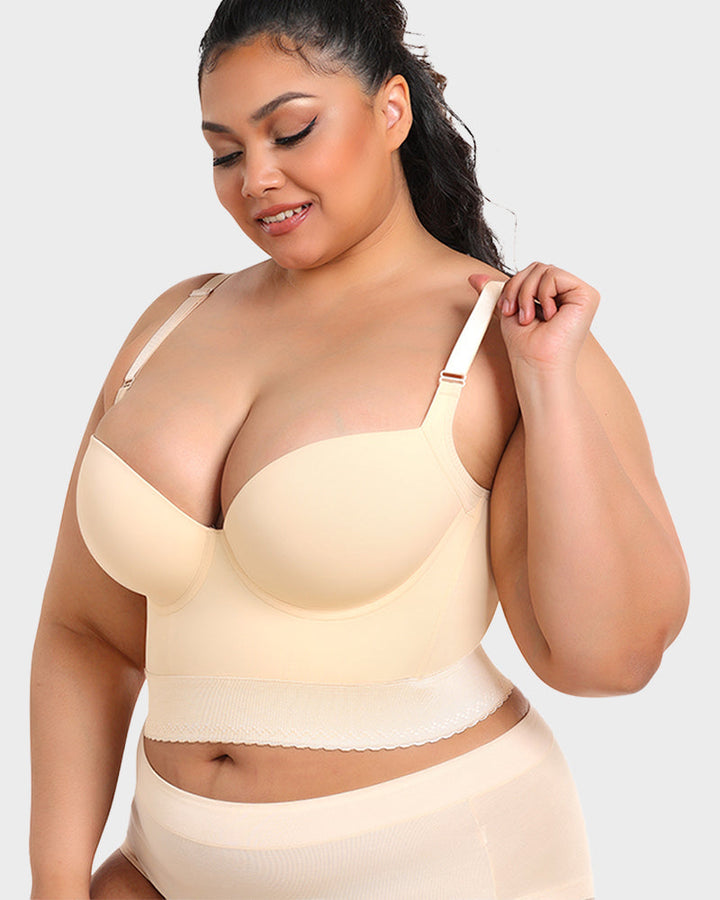 ContourFit™ | Built-In Shapewear Longline Push-Up Bra