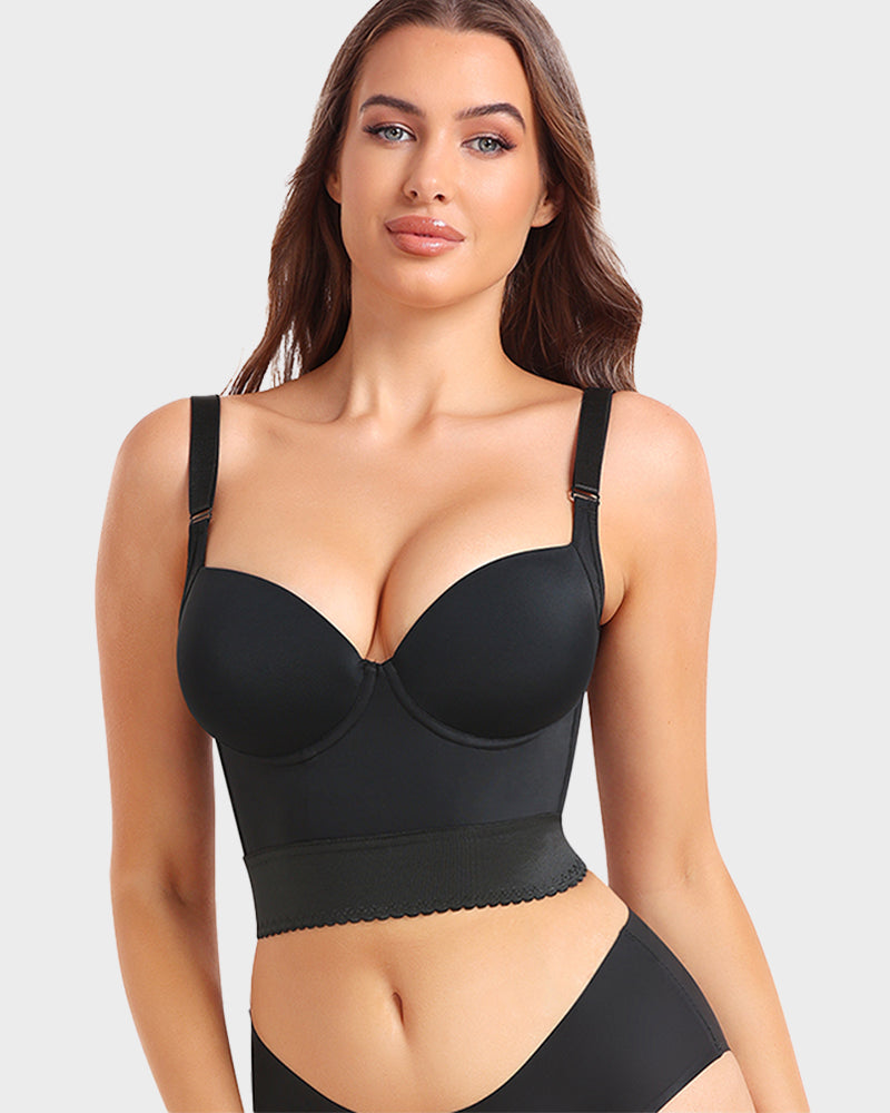 ContourFit™ | Built-In Shapewear Longline Push-Up Bra