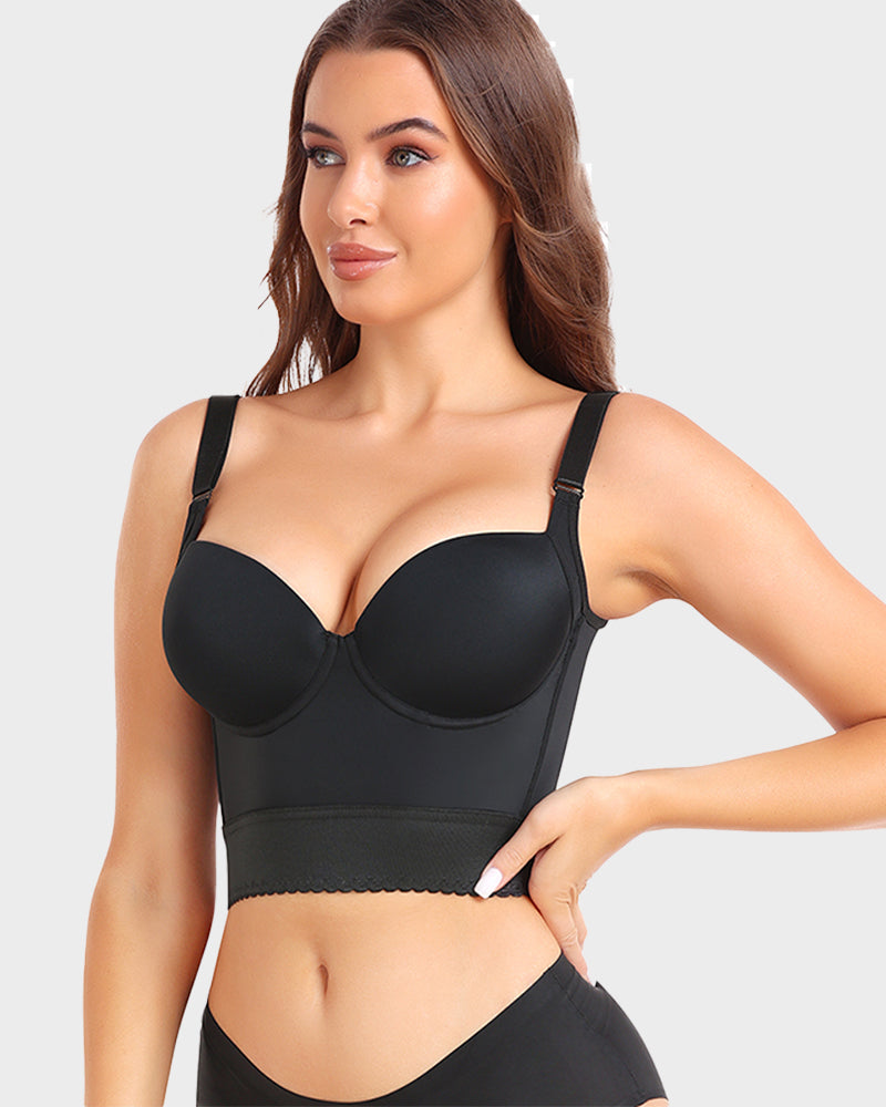 ContourFit™ | Built-In Shapewear Longline Push-Up Bra