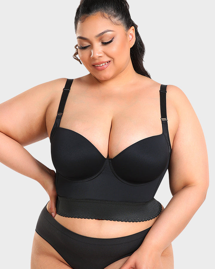 ContourFit™ | Built-In Shapewear Longline Push-Up Bra