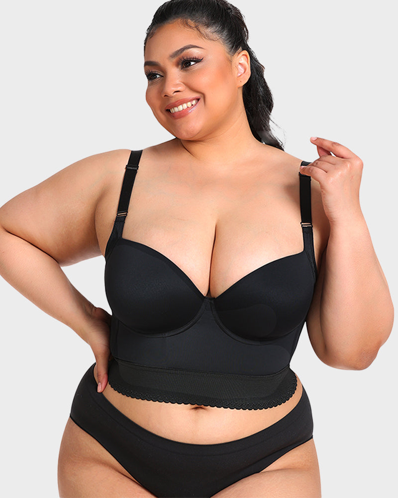 ContourFit™ | Built-In Shapewear Longline Push-Up Bra