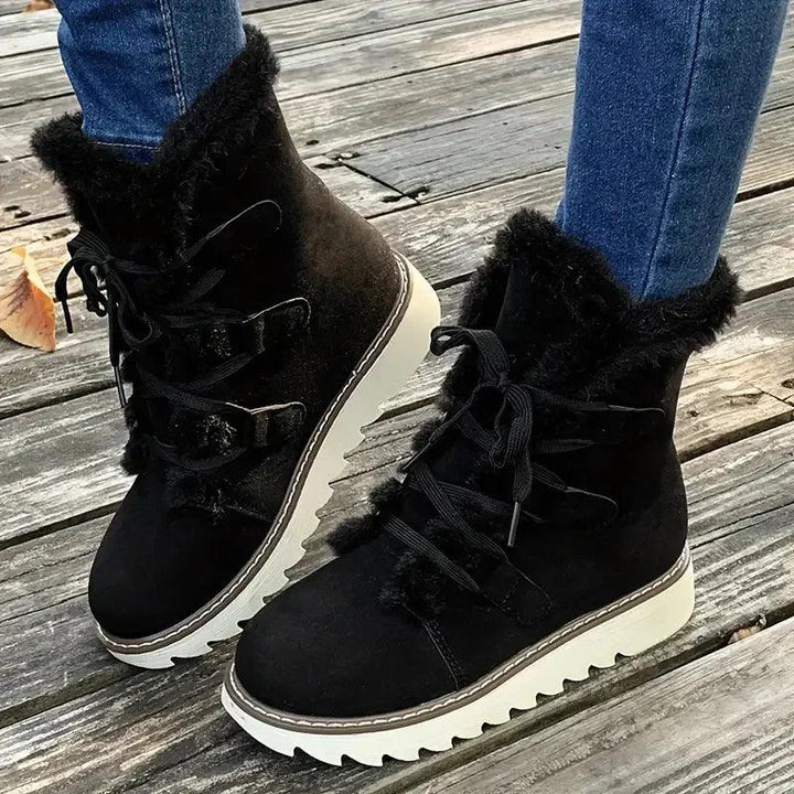 ArcticBloom™ | Plush-Lined Winter Boots