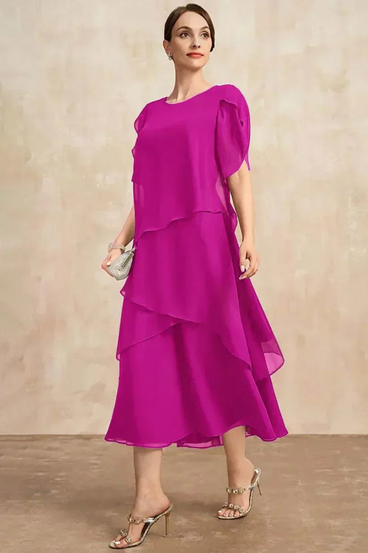 Jean™ | Classic Chiffon Dress
