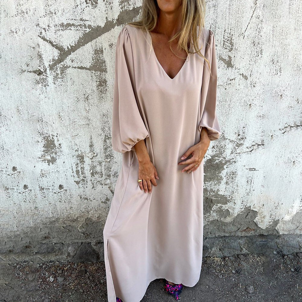 Solana™ | Flowing Maxi Dress with Pockets