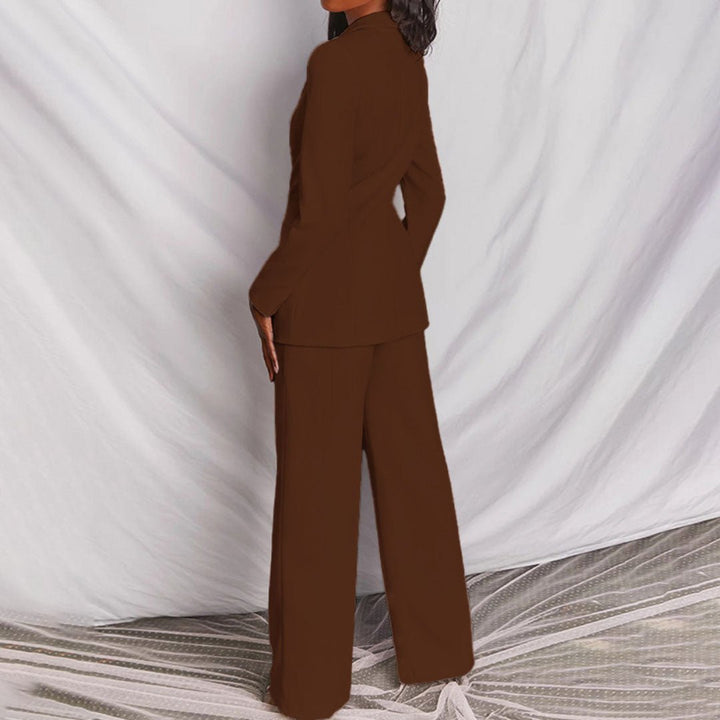 Leotine™ | Chic Blazer & Trousers Set