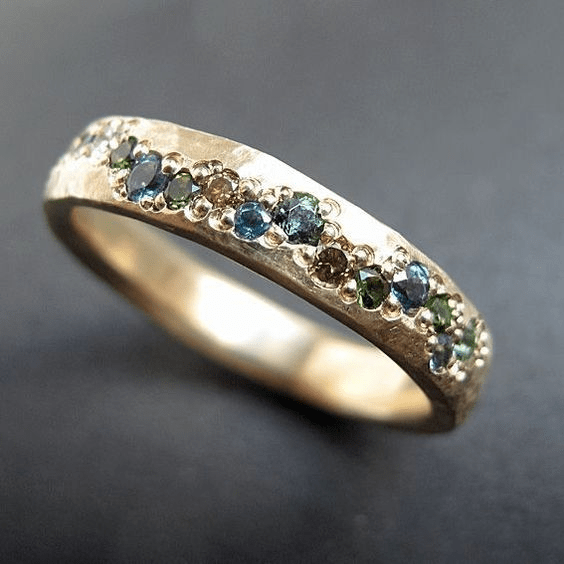 Aurora™ | Vintage Multicolor Gold Ring